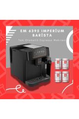 EM 6395 Imperium Barista® Tam Otomatik Espresso Makinesi ve 4 ADET ILLY KAHVE HEDİYELİ
